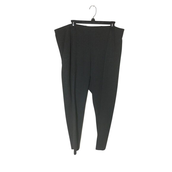 Tahari Pants Women's Size 2X Black Stretch Tummy Control - Picture 1 of 7